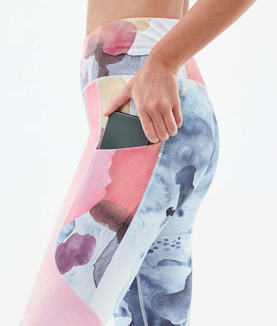 Dope Lofty Tech Leggings Damen Mehrfarbig Rosa | 185-PDXRUW