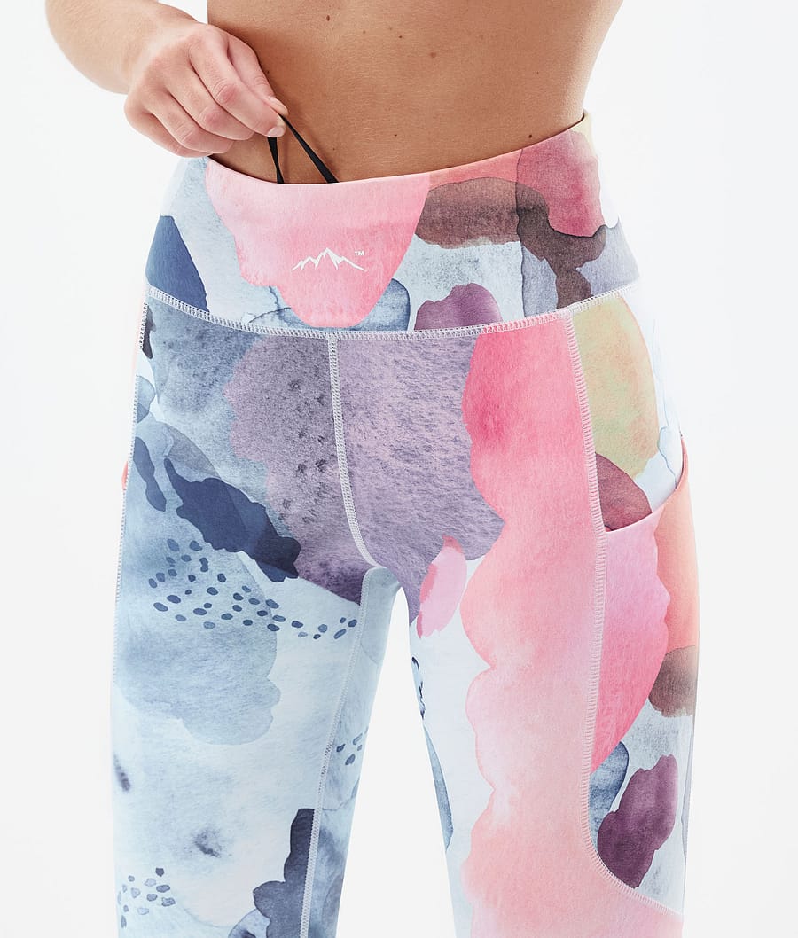 Dope Lofty Tech Leggings Damen Mehrfarbig Rosa | 185-PDXRUW