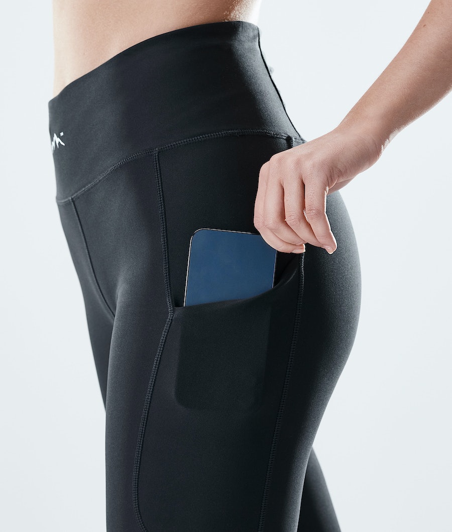 Dope Lofty Tech Leggings Damen Schwarz | 189-MCAZTJ