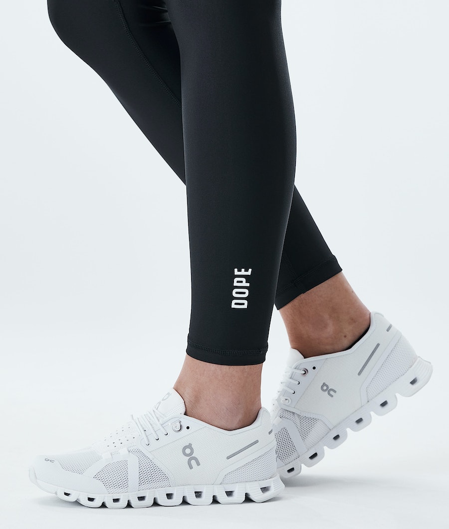 Dope Lofty Tech Leggings Damen Schwarz | 189-MCAZTJ