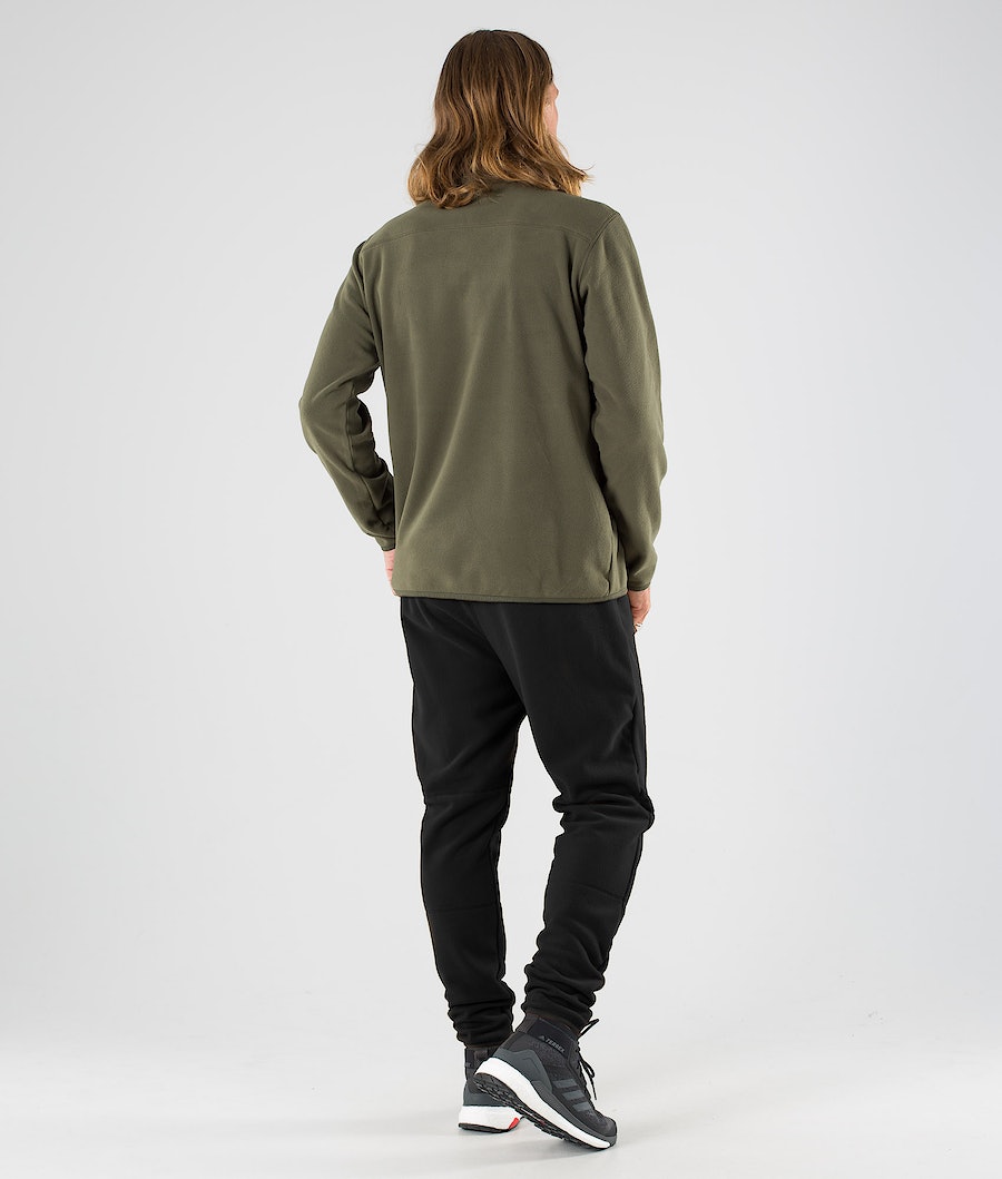 Dope Loyd Fleecepullover Herren Olivgrün Grün | 760-GYHSNA