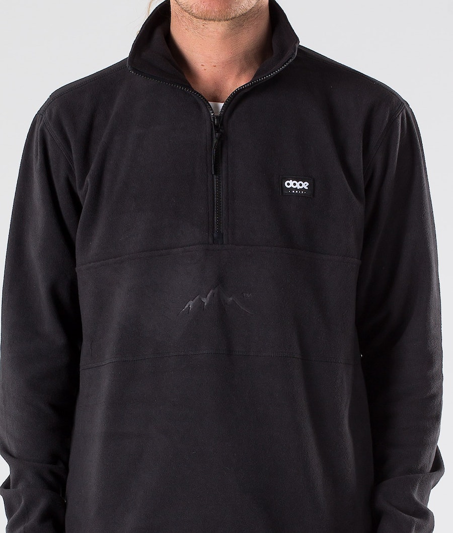 Dope Loyd Fleecepullover Herren Schwarz | 076-JZXKIL