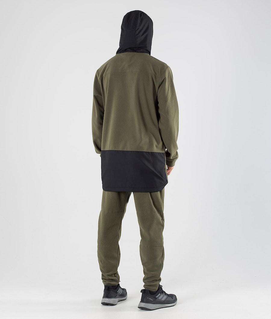 Dope Loyd PO Hoodie Herren Schwarz Olivgrün Grün | 841-MGONCB