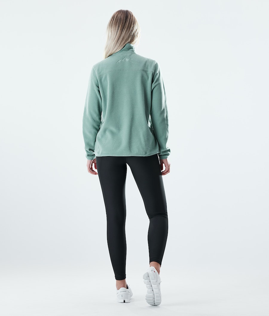 Dope Loyd W Fleecepullover Damen Grün | 706-ZTULBK