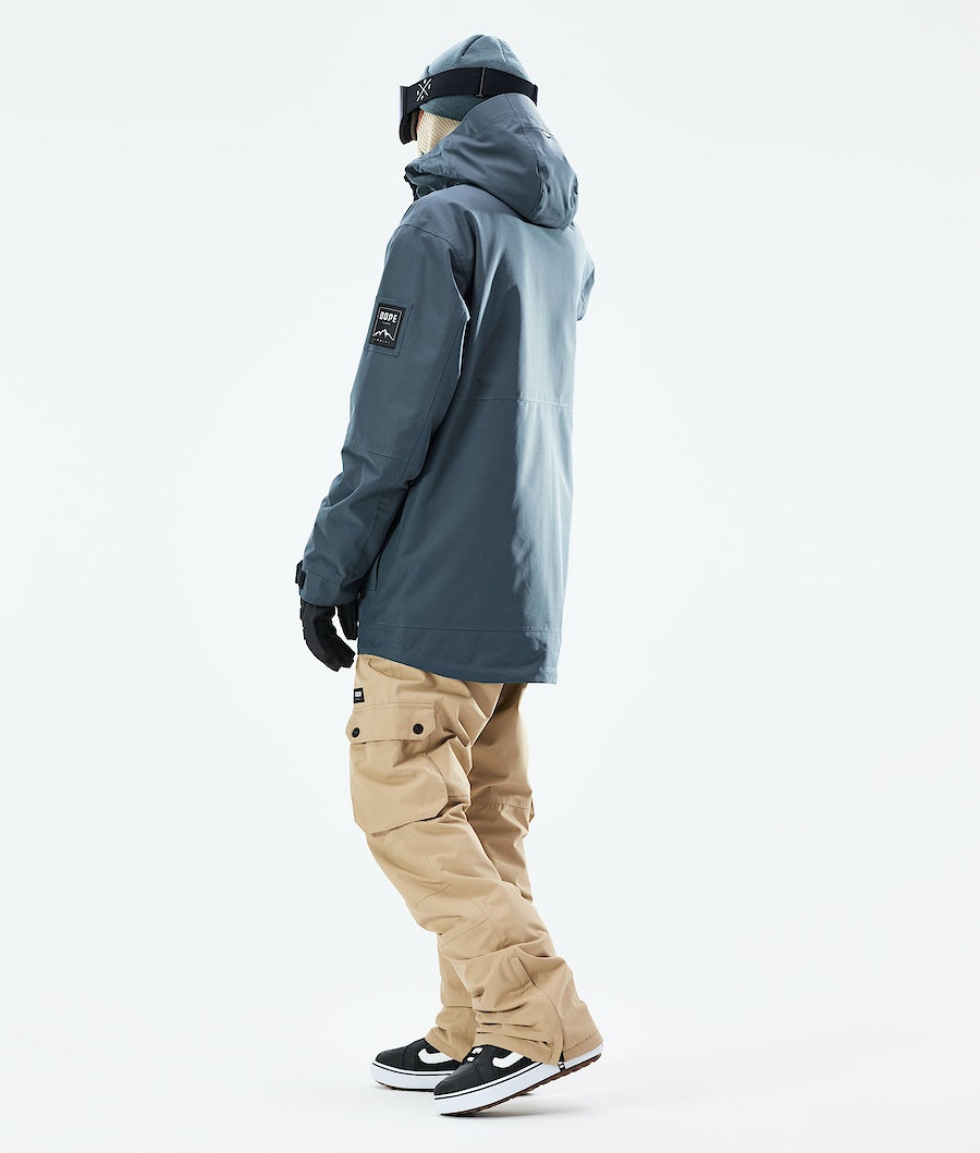 Dope Mojo Snowboardjacke Herren Blau | 650-XFOUKB