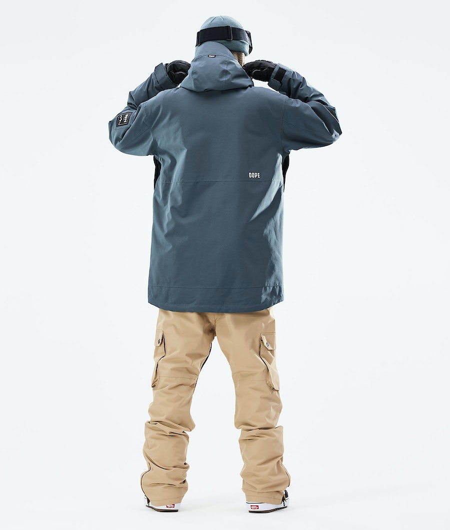 Dope Mojo Snowboardjacke Herren Blau | 650-XFOUKB