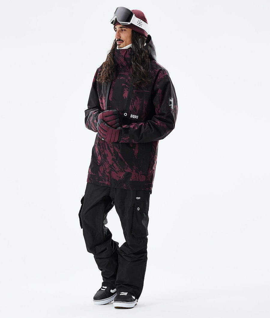 Dope Mojo Snowboardjacke Herren Bordeaux | 817-WRNJCP