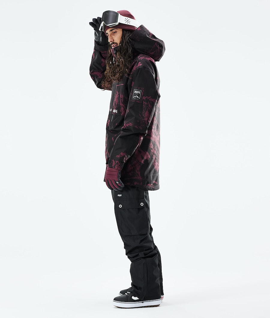 Dope Mojo Snowboardjacke Herren Bordeaux | 817-WRNJCP