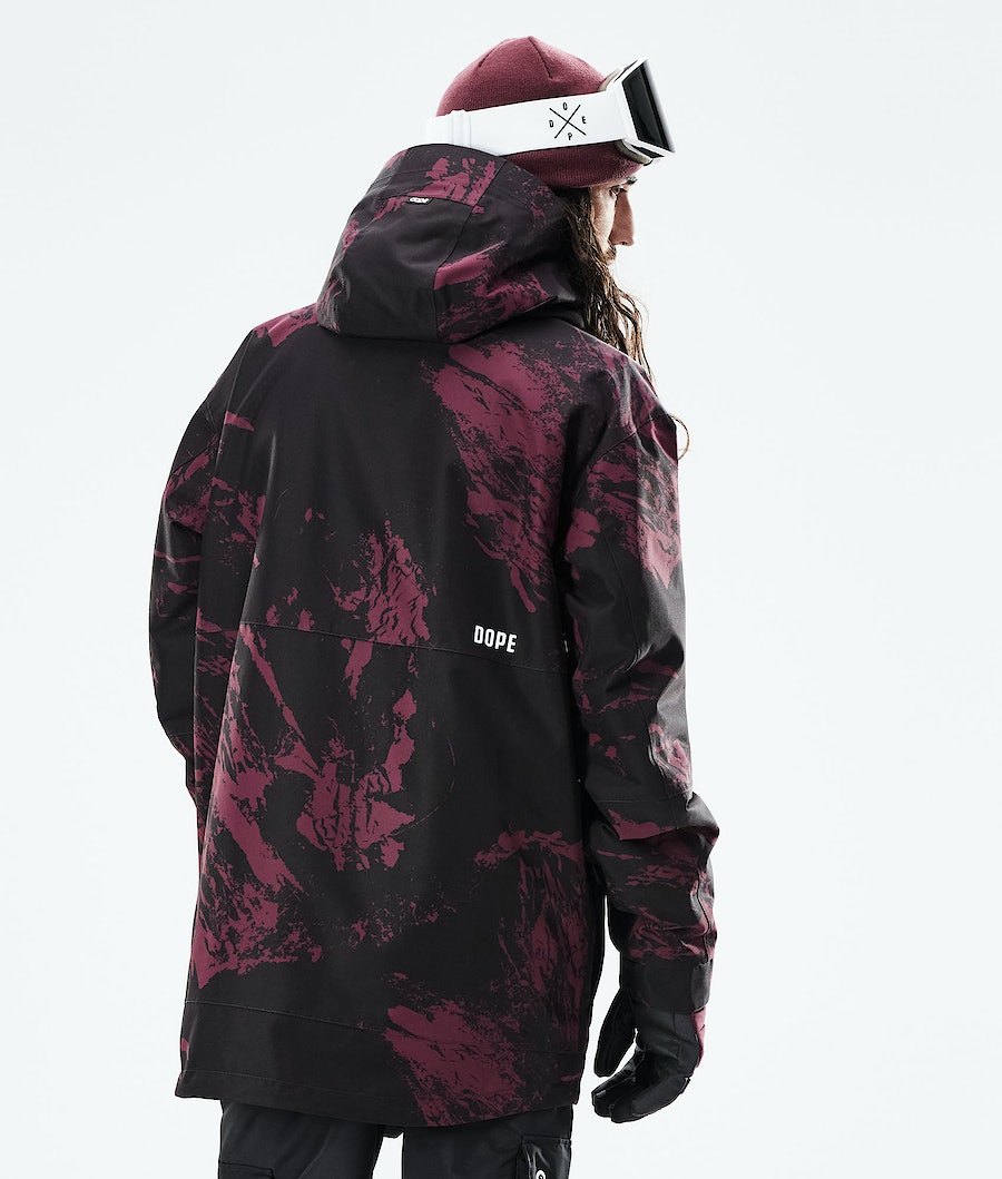 Dope Mojo Snowboardjacke Herren Bordeaux | 817-WRNJCP