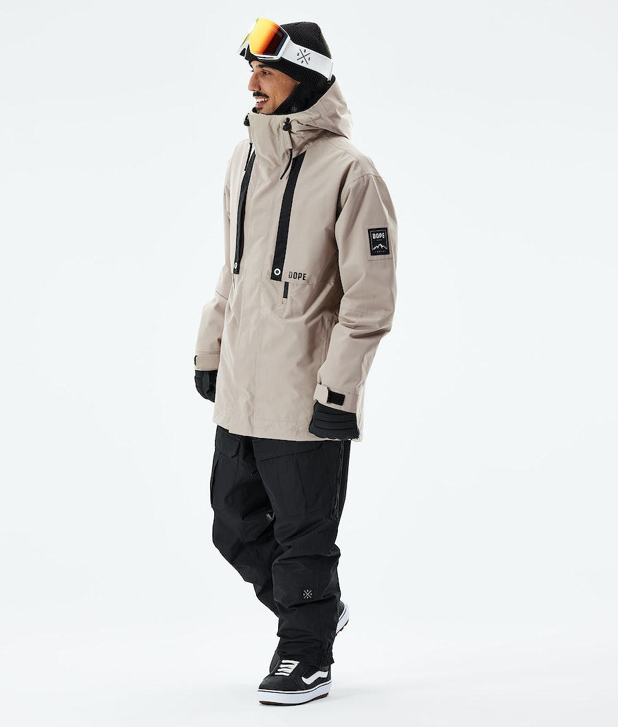 Dope Mojo Snowboardjacke Herren Braun | 680-OXPNYF