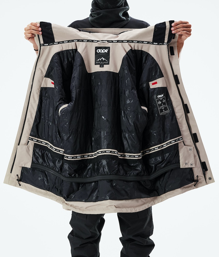Dope Mojo Snowboardjacke Herren Braun | 680-OXPNYF