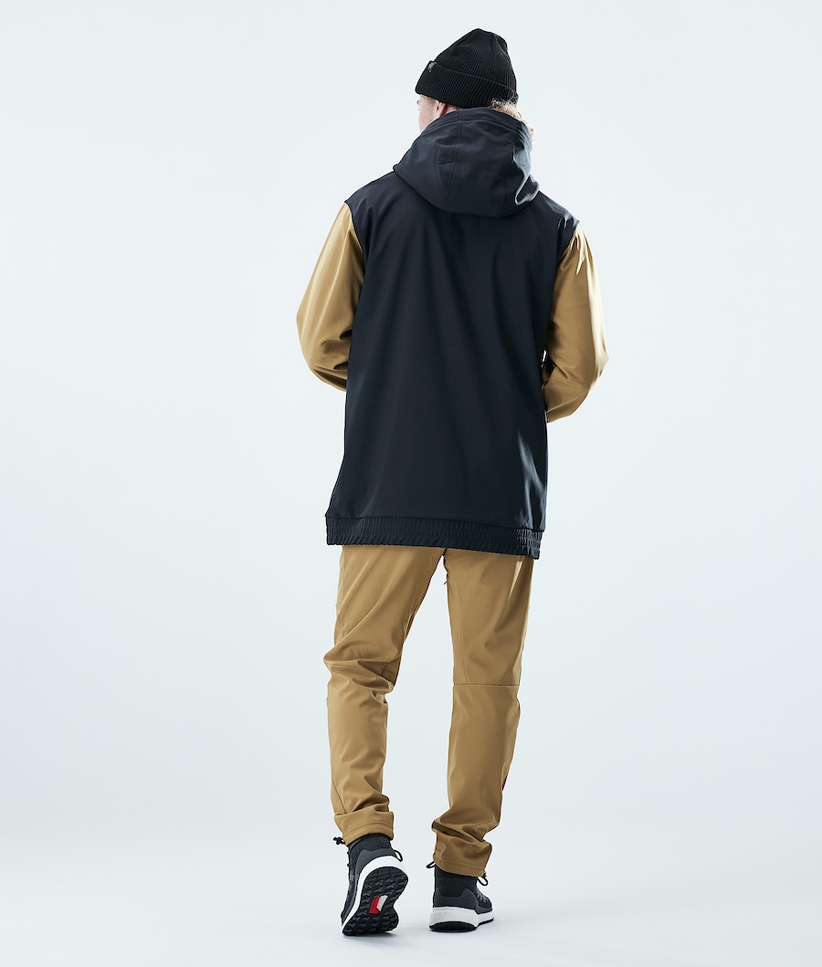 Dope Nomad Skijacke Herren Gold Schwarz | 613-COKWPN