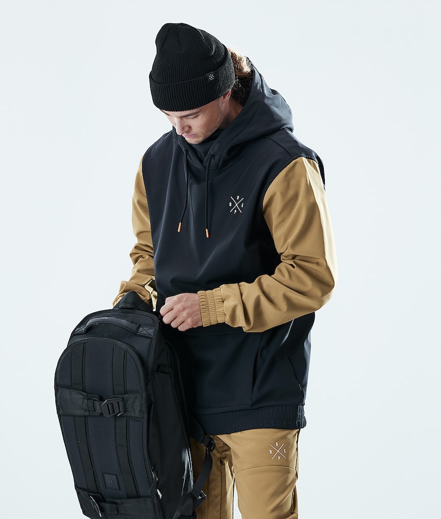 Dope Nomad Skijacke Herren Gold Schwarz | 613-COKWPN