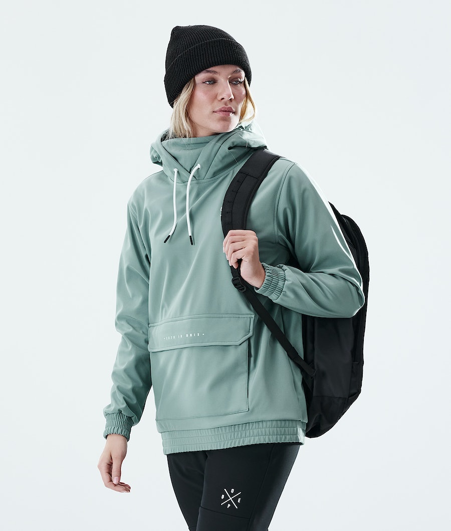 Dope Nomad W Skijacke Damen Grün | 897-CLQHIF