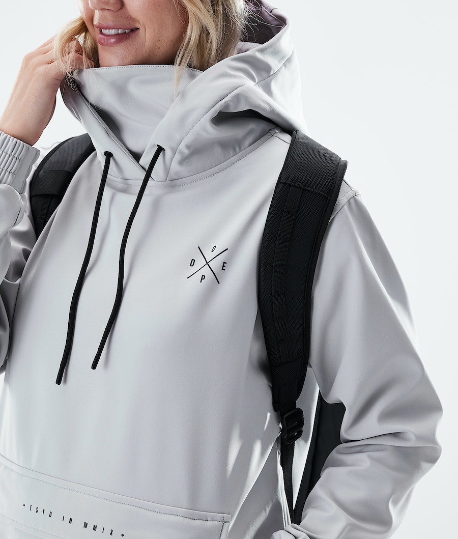Dope Nomad W Skijacke Damen Hellgrau | 145-PLDRFG