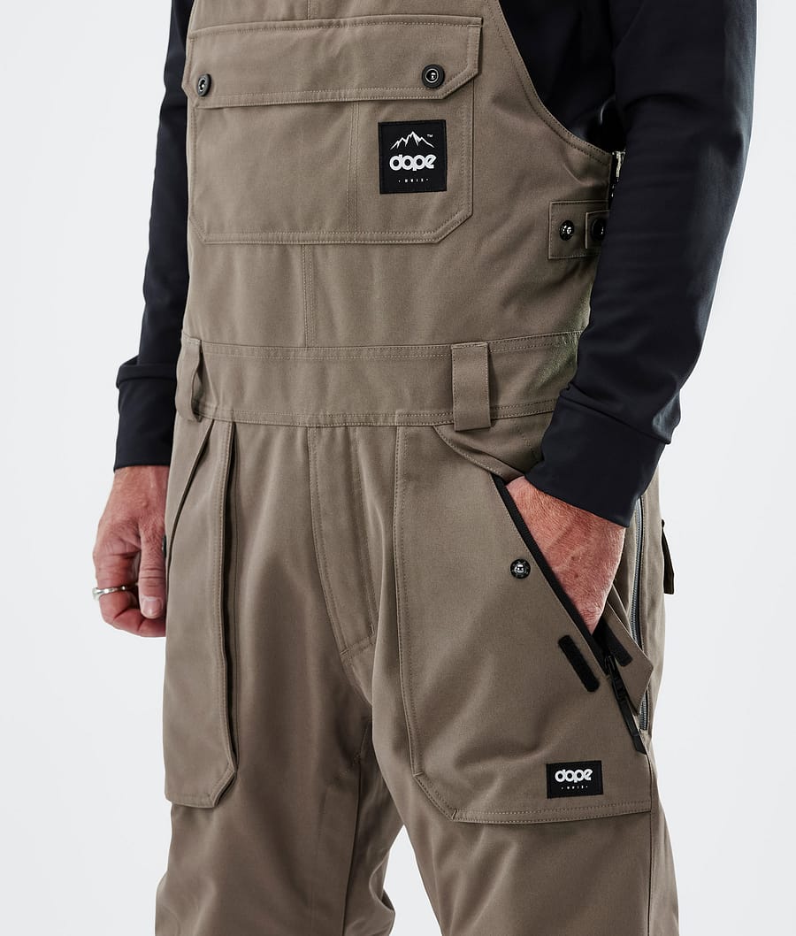 Dope Notorious B.I.B Snowboardhosen Herren Tiefesbraun | 356-WRAUTE