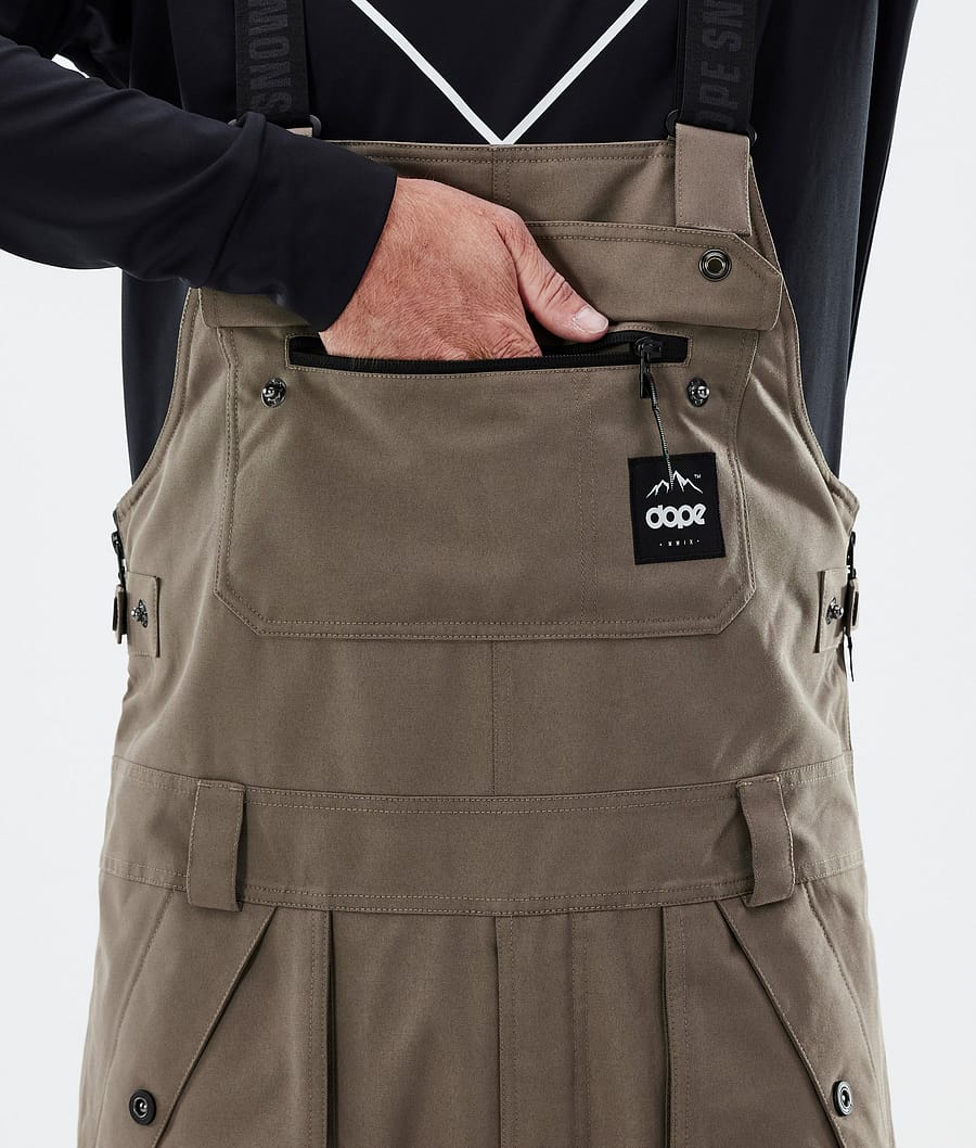 Dope Notorious B.I.B Snowboardhosen Herren Tiefesbraun | 356-WRAUTE