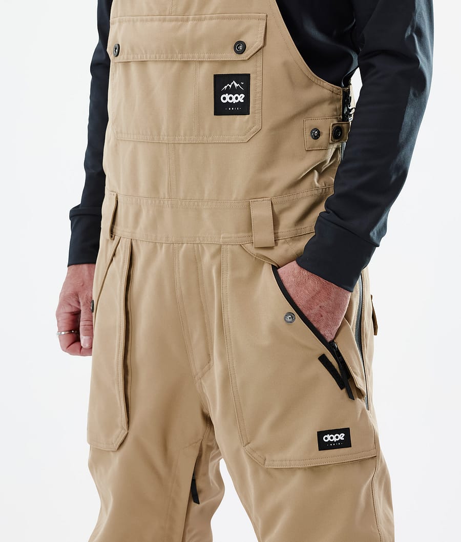 Dope Notorious B.I.B Snowboardhosen Herren Khaki | 564-PAGDFT