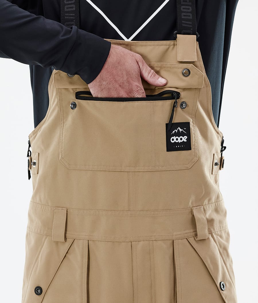 Dope Notorious B.I.B Snowboardhosen Herren Khaki | 564-PAGDFT