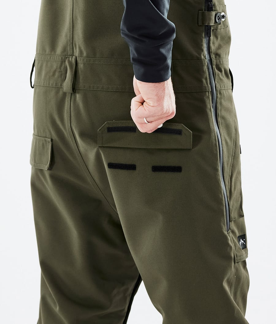 Dope Notorious B.I.B Snowboardhosen Herren Olivgrün Grün | 719-TSKUVE