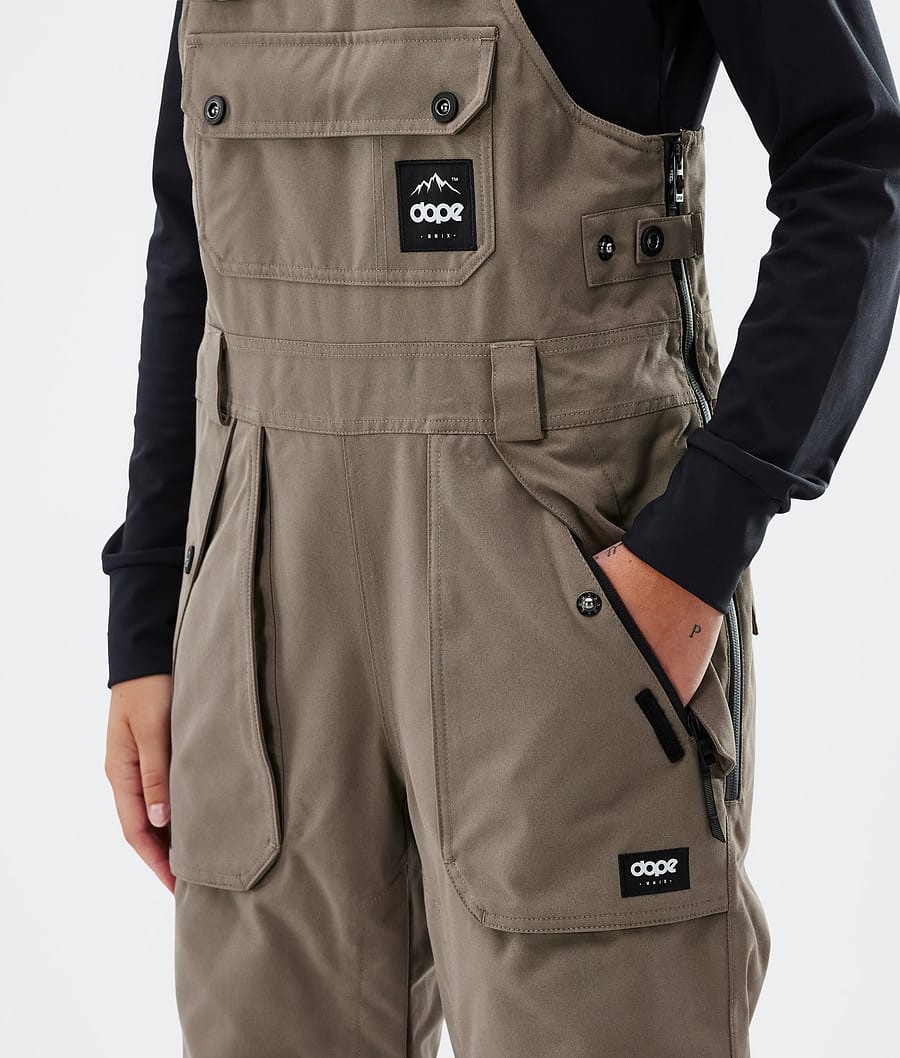 Dope Notorious B.I.B W Snowboardhosen Damen Tiefesbraun | 062-PKBDNL