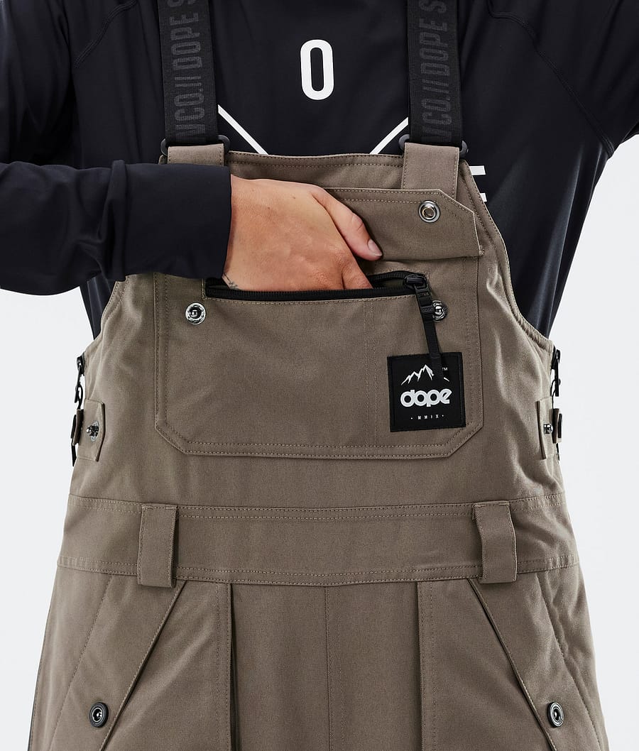 Dope Notorious B.I.B W Snowboardhosen Damen Tiefesbraun | 062-PKBDNL
