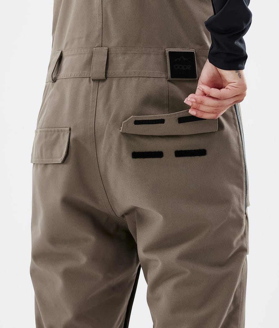 Dope Notorious B.I.B W Snowboardhosen Damen Tiefesbraun | 062-PKBDNL