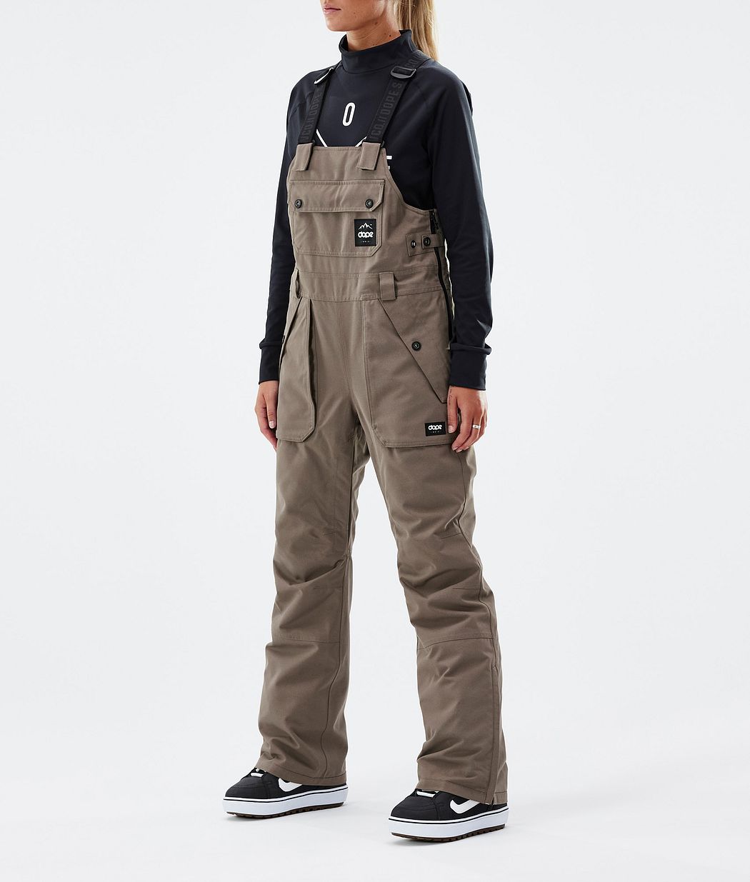 Dope Notorious B.I.B W Snowboardhosen Damen Tiefesbraun | 062-PKBDNL