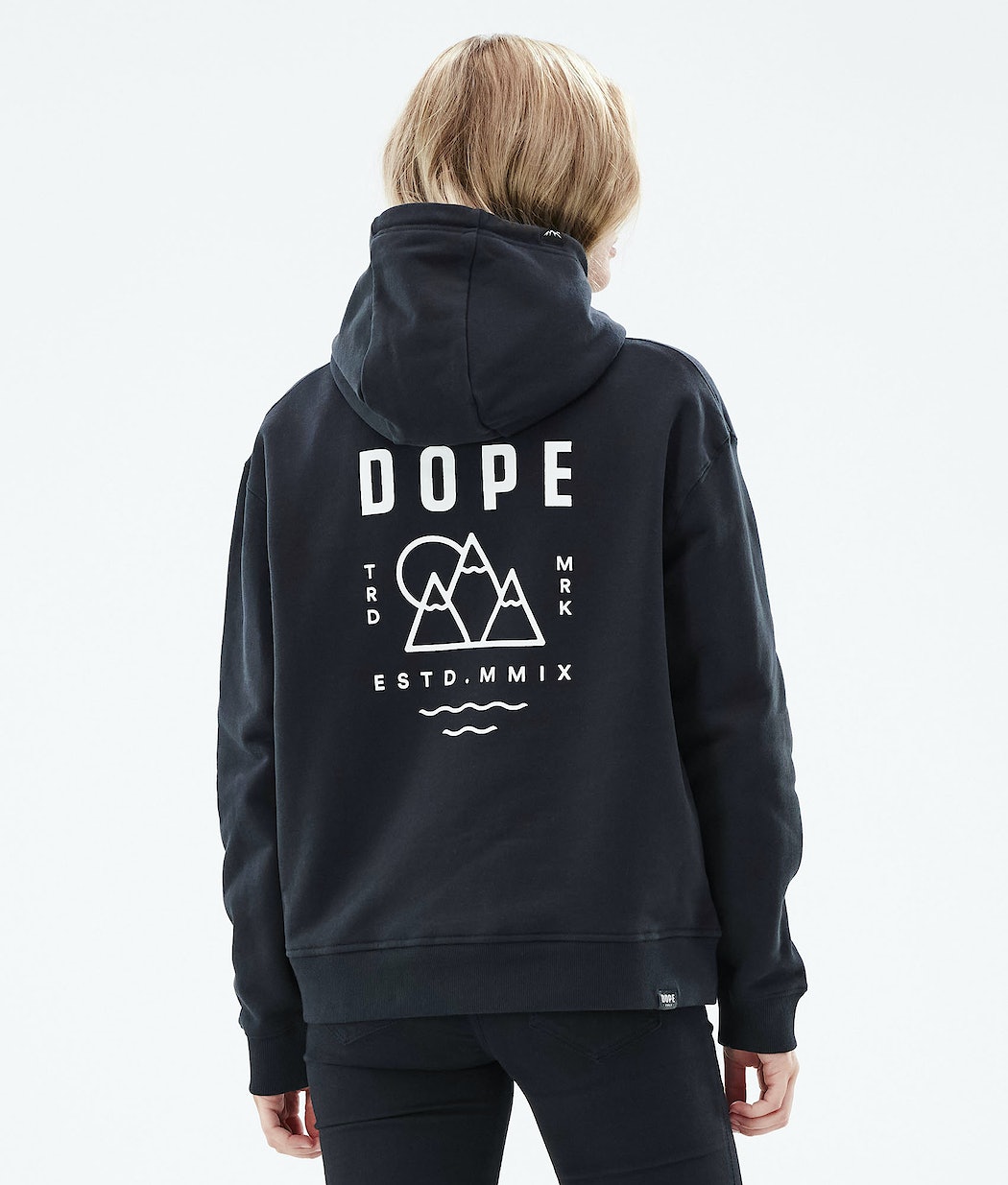 Dope Ozed W Hoodie Damen Schwarz | 592-YJSVXM