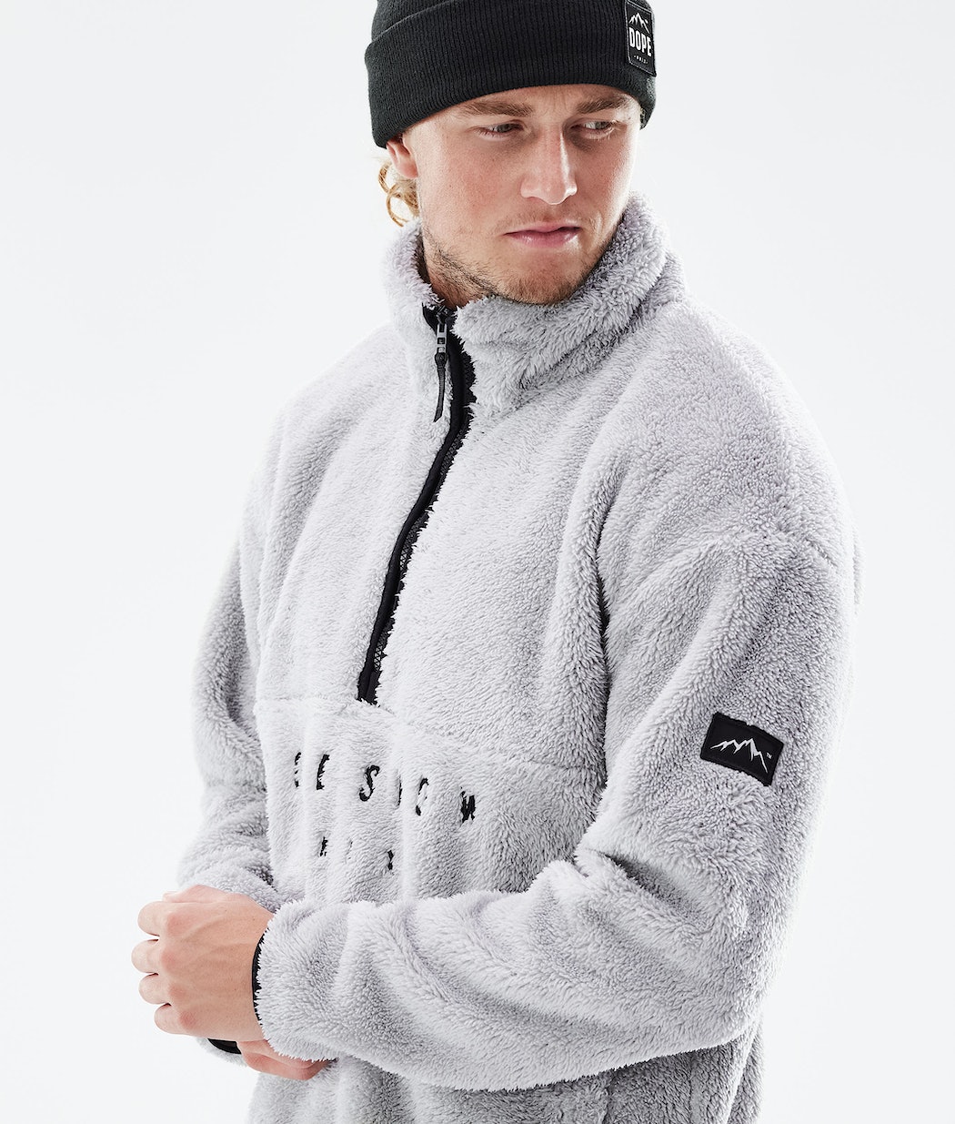 Dope Pile Fleecepullover Herren Hellgrau | 087-JRAZTG