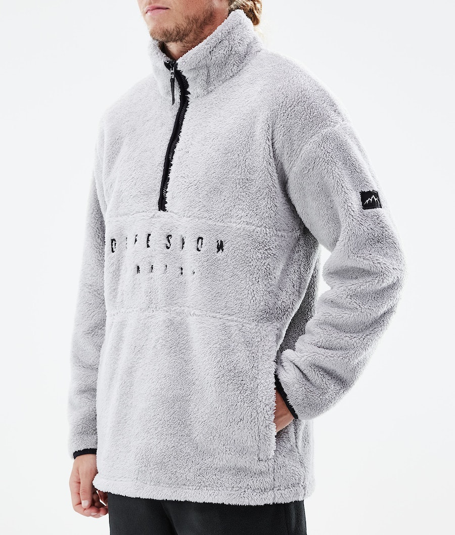 Dope Pile Fleecepullover Herren Hellgrau | 087-JRAZTG
