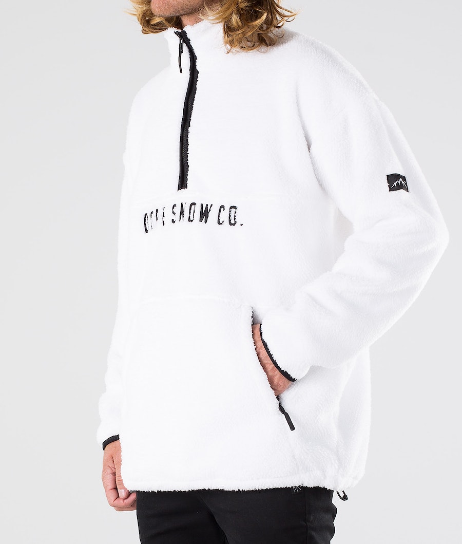 Dope Pile Fleecepullover Herren Weiß | 059-BONISR