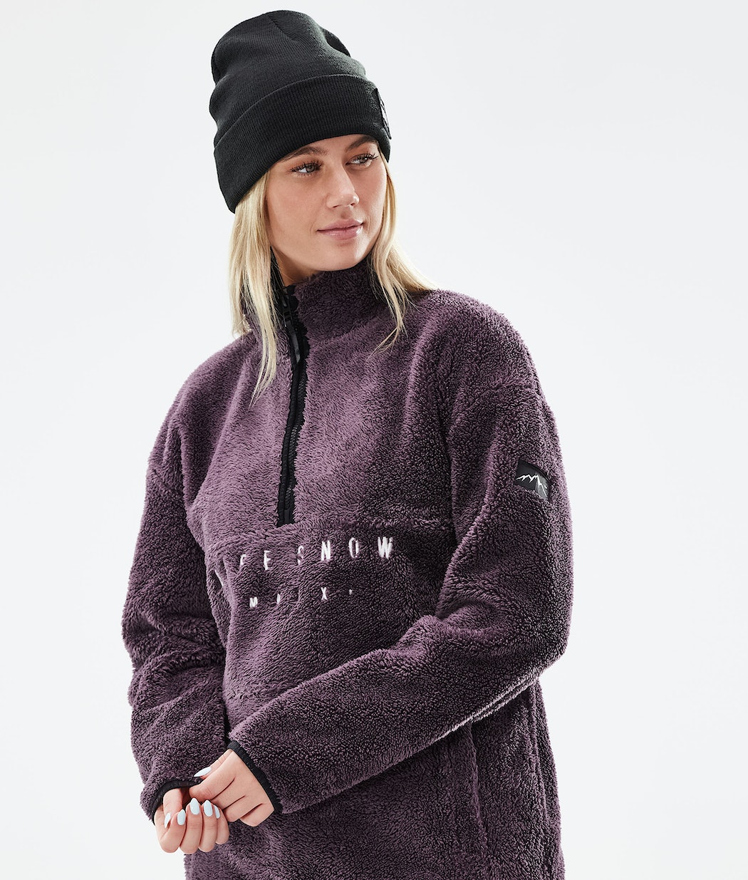 Dope Pile W Fleecepullover Damen Lila | 723-ZCEBRJ