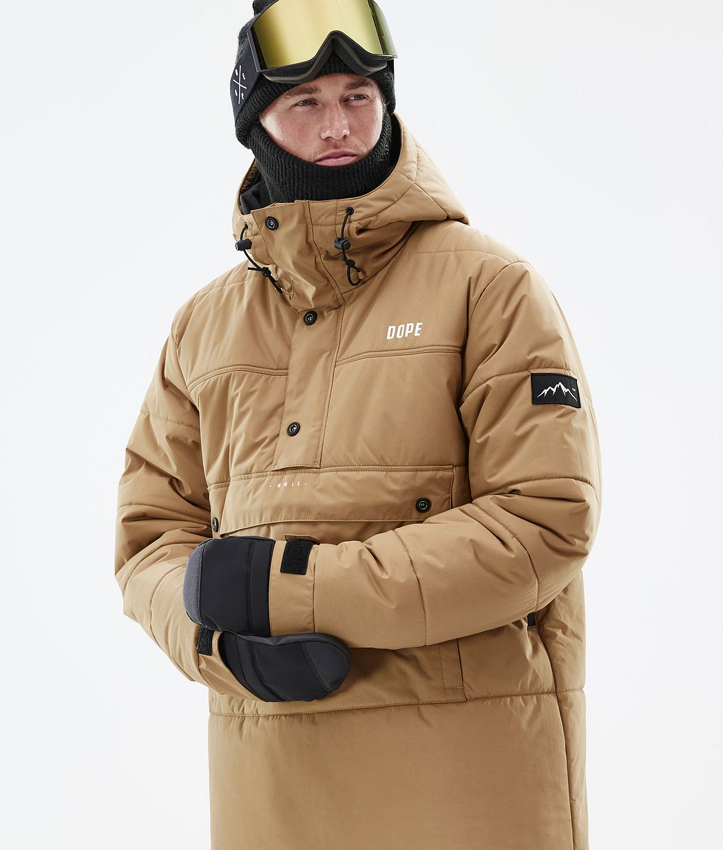 Dope Puffer Snowboardjacke Herren Gold | 561-DUZFHM