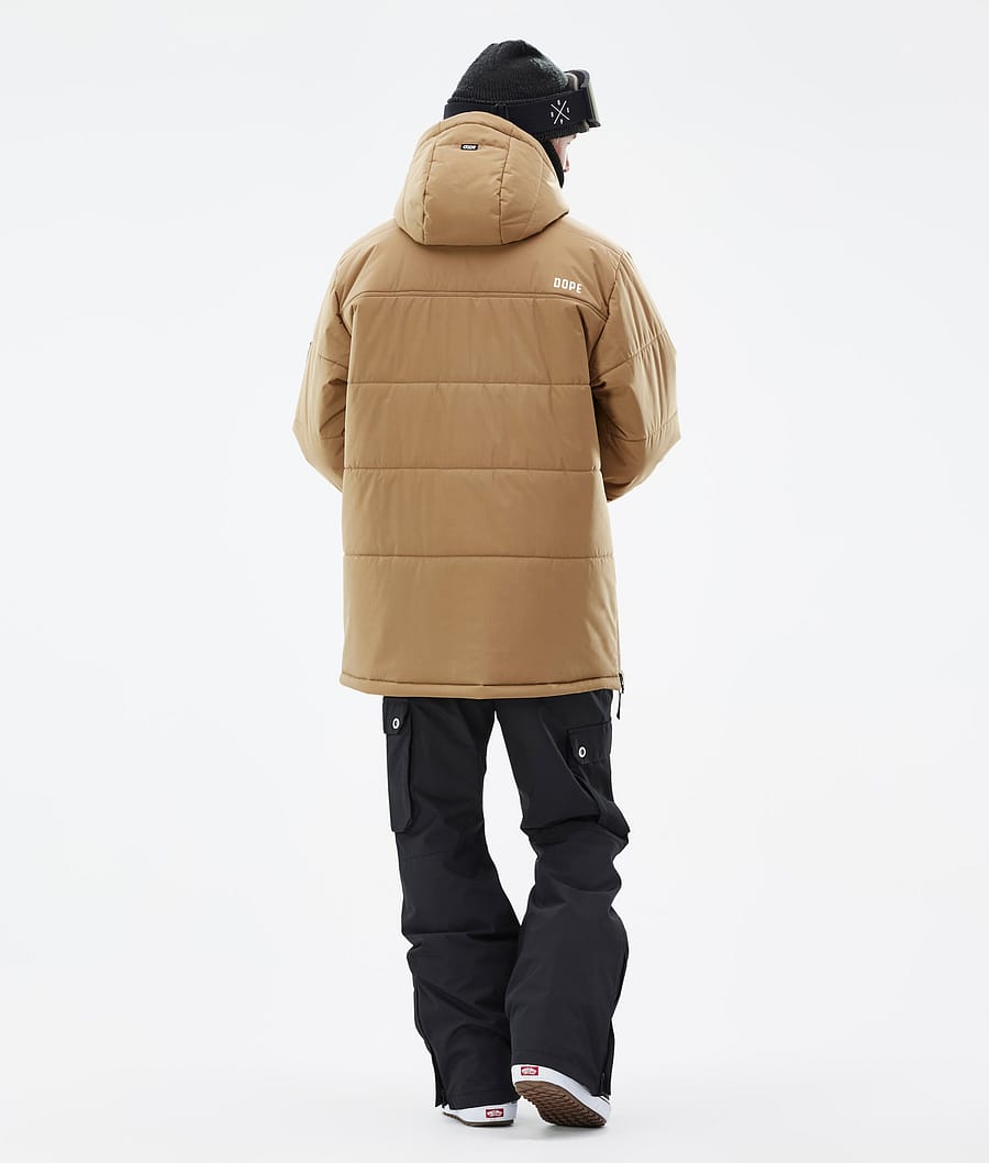 Dope Puffer Snowboardjacke Herren Gold | 561-DUZFHM