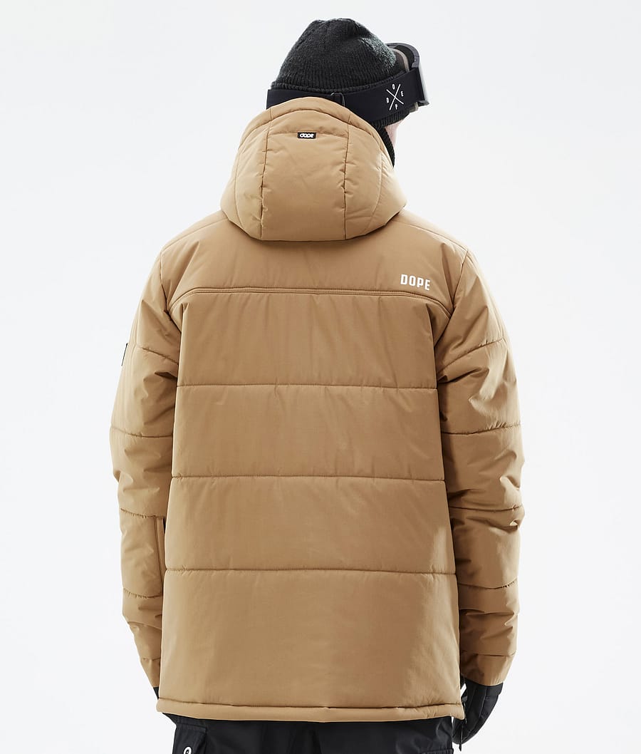 Dope Puffer Snowboardjacke Herren Gold | 561-DUZFHM