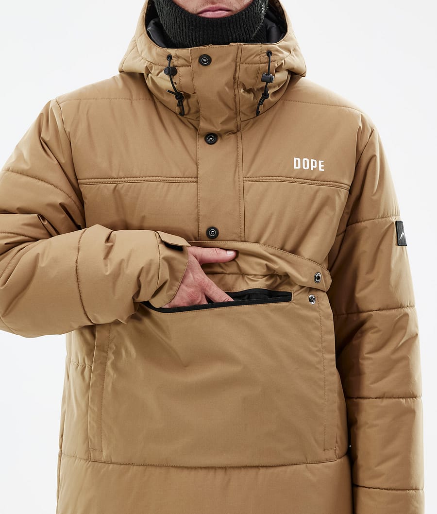 Dope Puffer Snowboardjacke Herren Gold | 561-DUZFHM