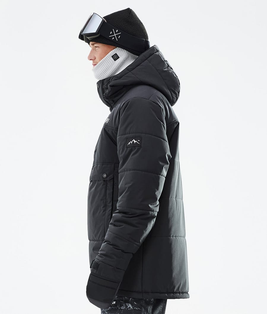 Dope Puffer Snowboardjacke Herren Schwarz | 180-XYMAVW