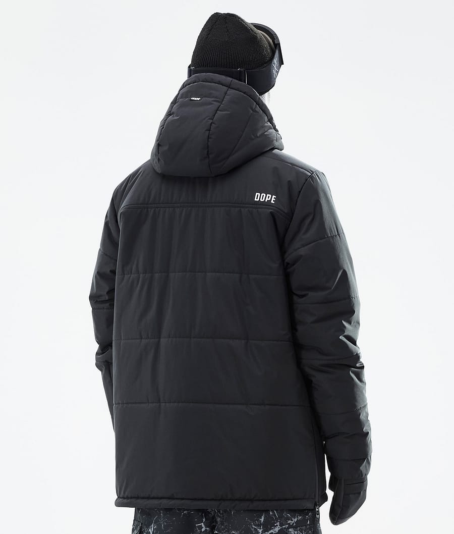 Dope Puffer Snowboardjacke Herren Schwarz | 180-XYMAVW