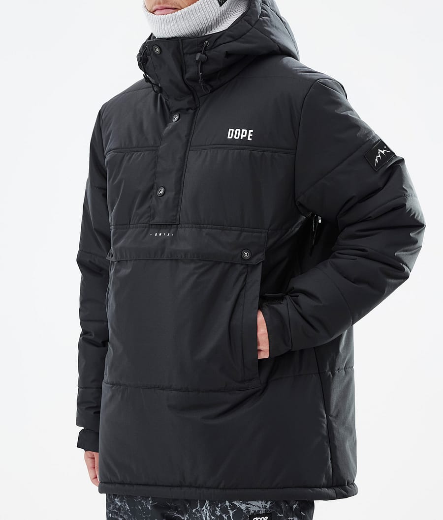 Dope Puffer Snowboardjacke Herren Schwarz | 180-XYMAVW