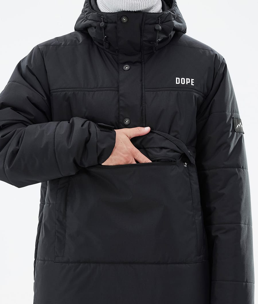 Dope Puffer Snowboardjacke Herren Schwarz | 180-XYMAVW