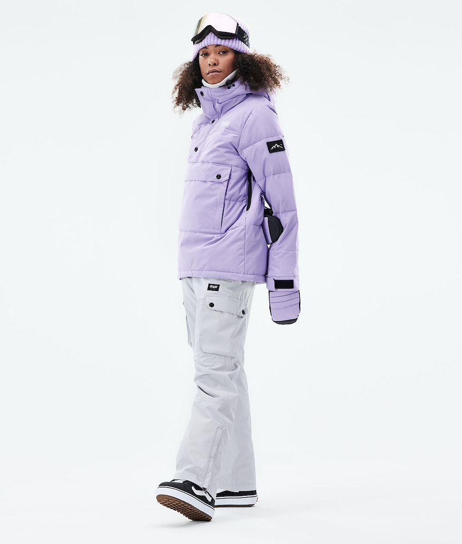 Dope Puffer W 2021 Snowboardjacke Damen Lila | 751-RTBKVY