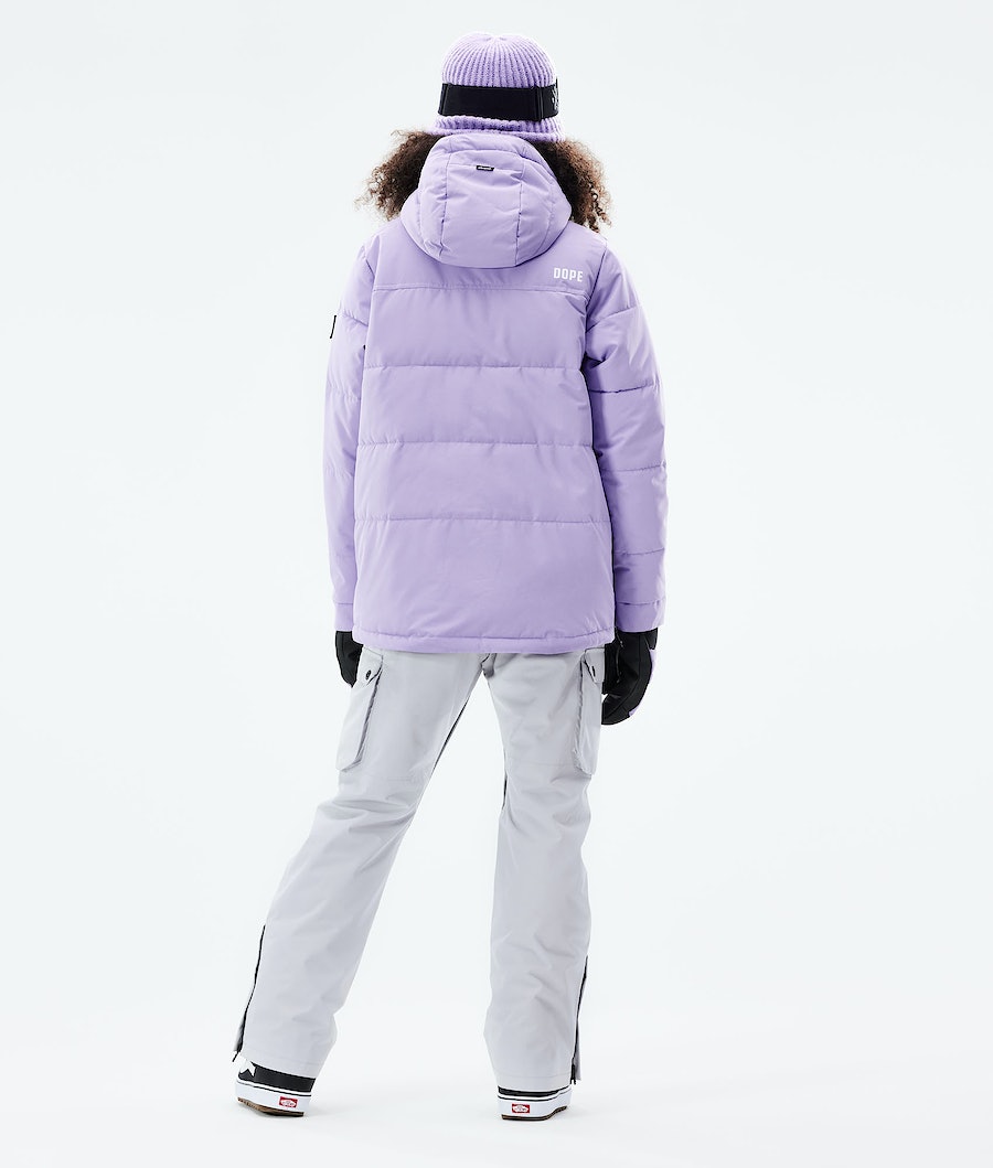 Dope Puffer W 2021 Snowboardjacke Damen Lila | 751-RTBKVY