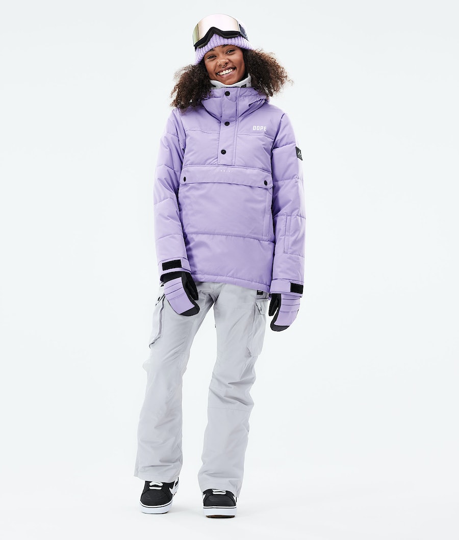 Dope Puffer W 2021 Snowboardjacke Damen Lila | 751-RTBKVY