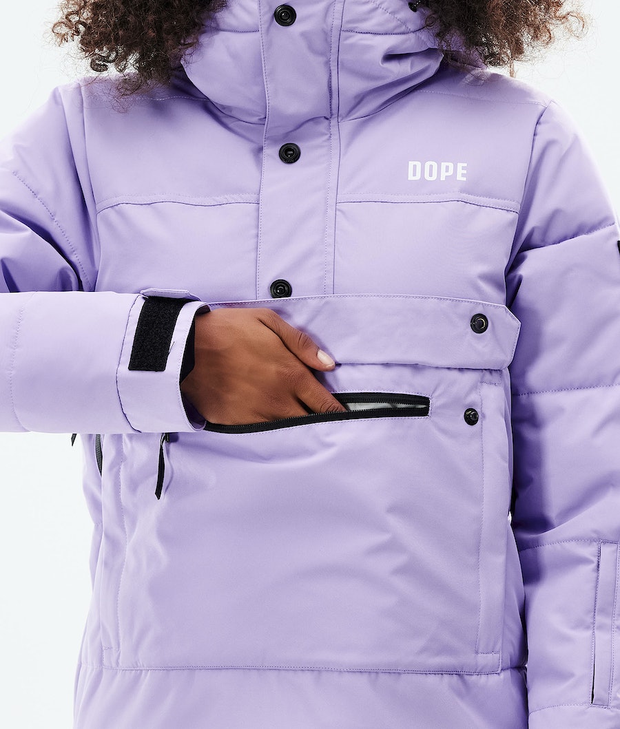 Dope Puffer W 2021 Snowboardjacke Damen Lila | 751-RTBKVY