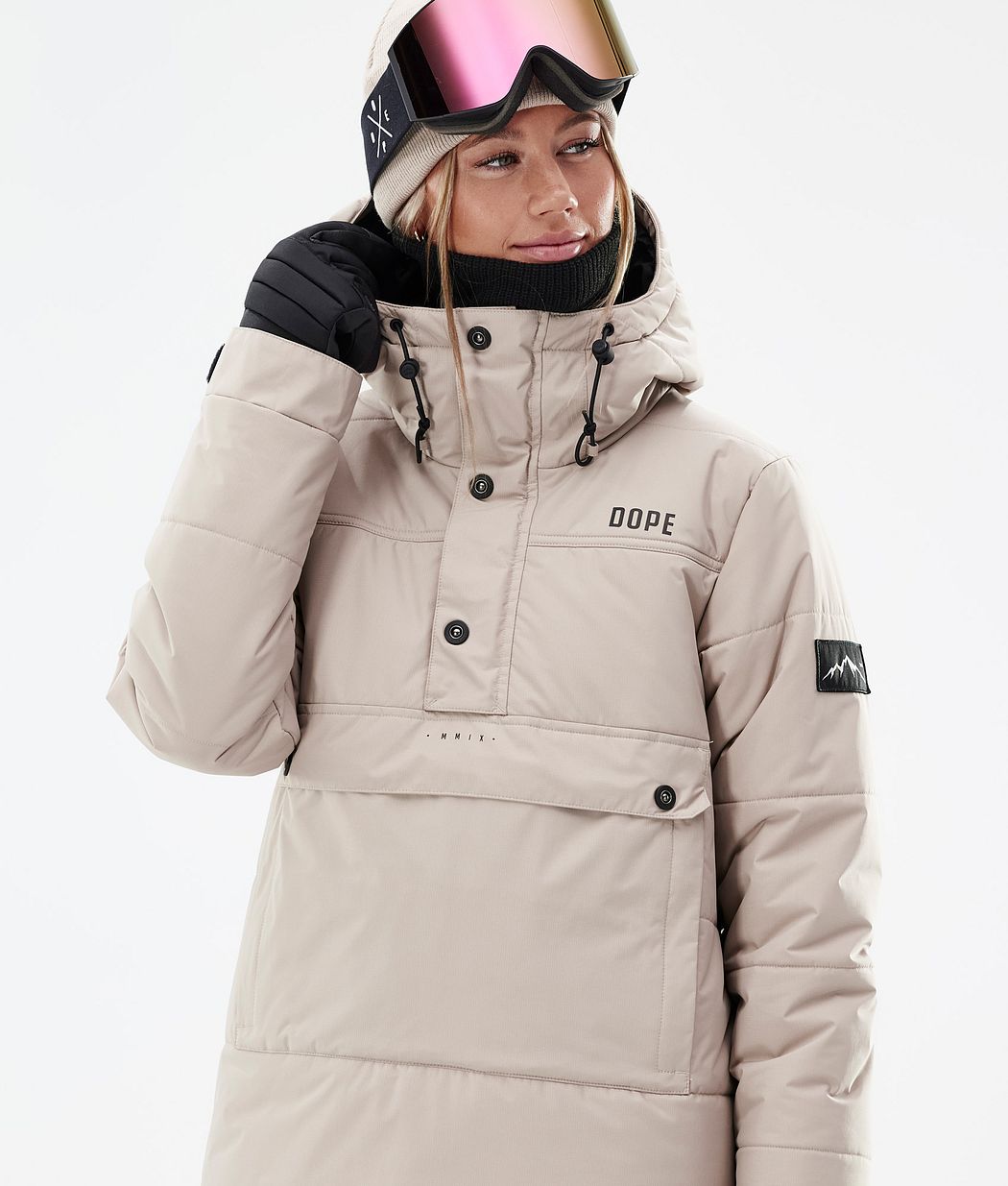 Dope Puffer W Snowboardjacke Damen Braun | 195-BEQFCI
