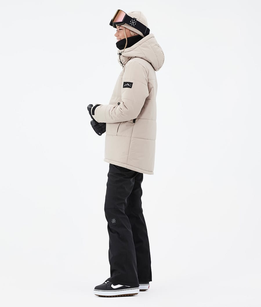 Dope Puffer W Snowboardjacke Damen Braun | 195-BEQFCI