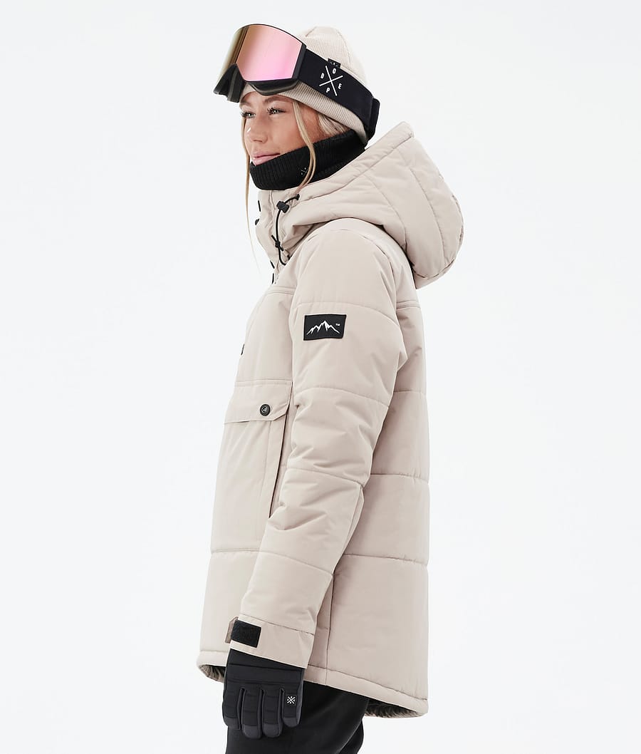 Dope Puffer W Snowboardjacke Damen Braun | 195-BEQFCI