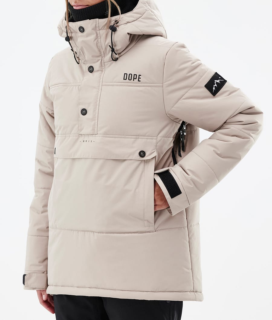 Dope Puffer W Snowboardjacke Damen Braun | 195-BEQFCI