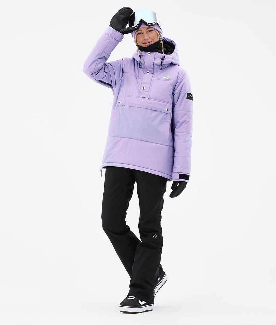 Dope Puffer W Snowboardjacke Damen Lila | 572-DRVOMT